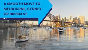 Best Australian city for families moving to Australia with Sydney Harbour skyline Melbourne Sydney Brisbane relocation guide